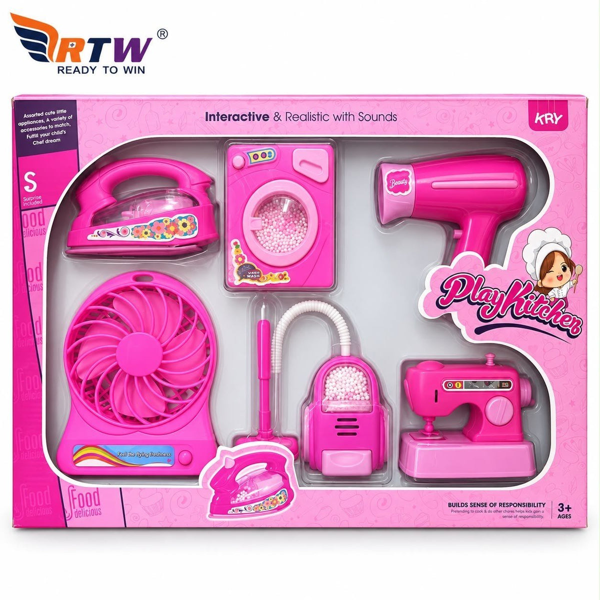 Dream Household Appliance Play Set (6 Pcs)