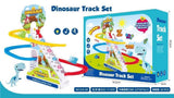 Dinosaur Slide Track Set with Lights & Music