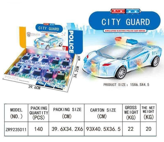 City Guard Police Car with Lights & Music