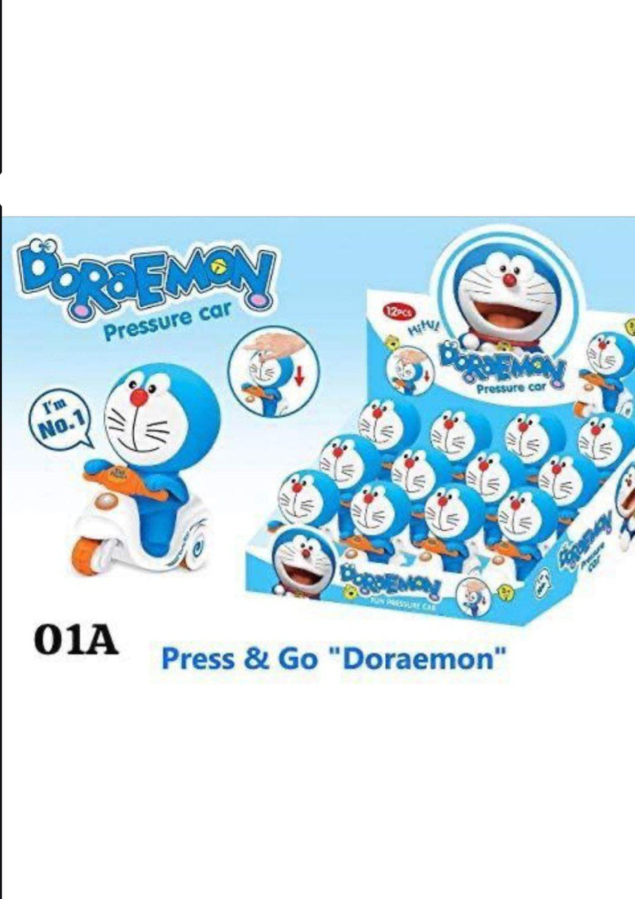 Doraemon Press & Go Car