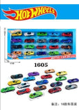 Hot Wheels Style Die-Cast Car Pack (20 Pcs)