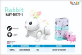 Electric Rabbit Toy with Lights & Music