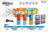 Bubble Gun with 2 Bubble Bottles