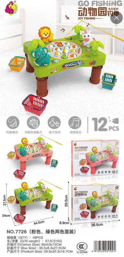 Go Fishing Game Table with Music