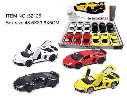 Die-Cast Lamborghini Aventador Supercar - 32126