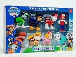 Dog Patrol Transformation Figure Set