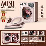 Mini Appliance Washing Machine & Iron Play Set
