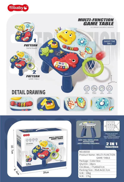 Multi-Function Activity Game Table