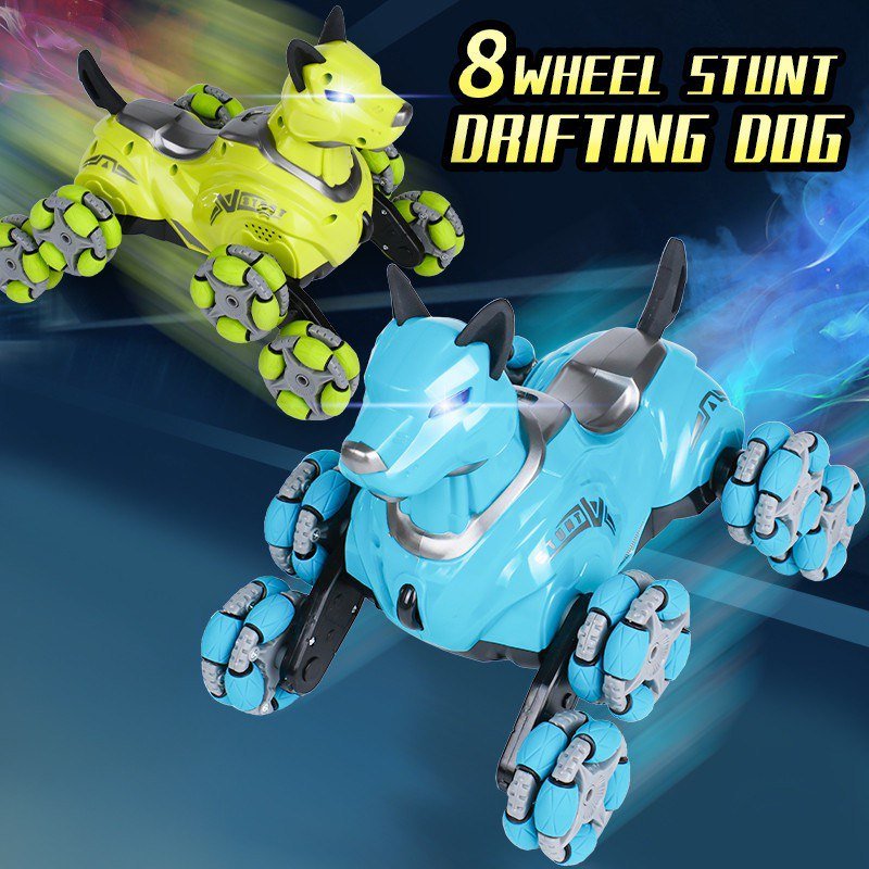 RC 8-Wheel Stunt Drifting Dog