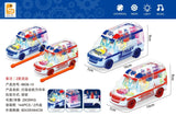 Transparent Gear Ambulance with Lights & Music