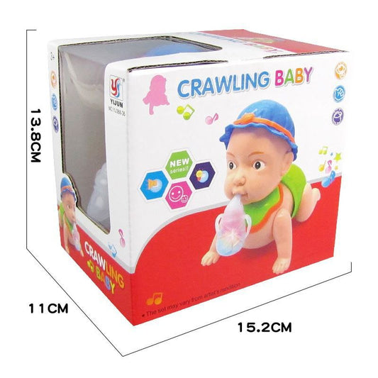 Crawling Baby Doll Toy