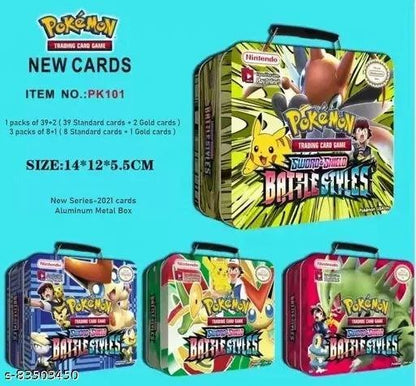 Pokemon Trading Card Game Lunch Box Tin - Battle Styles
