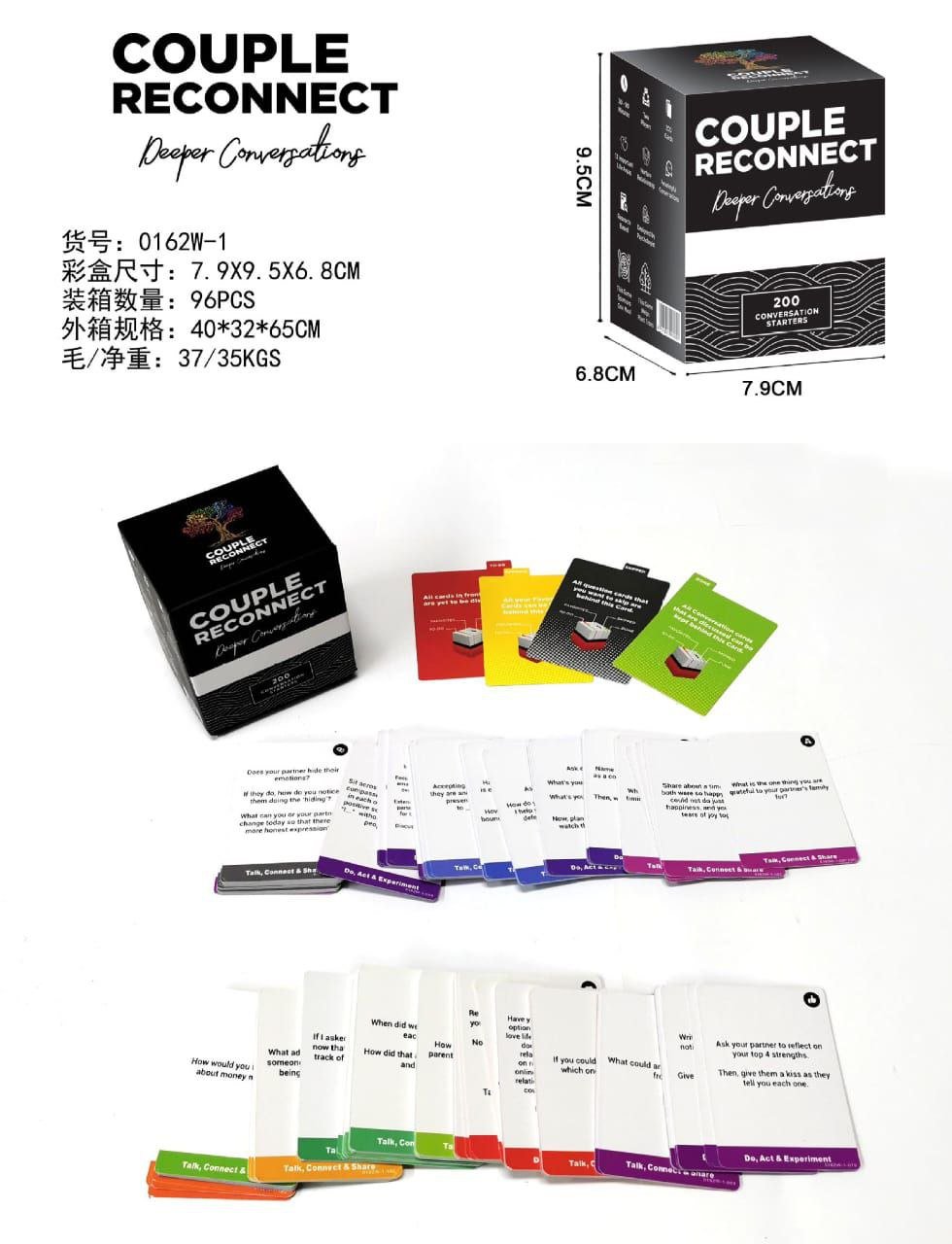 Couple Reconnect Conversation Card Game