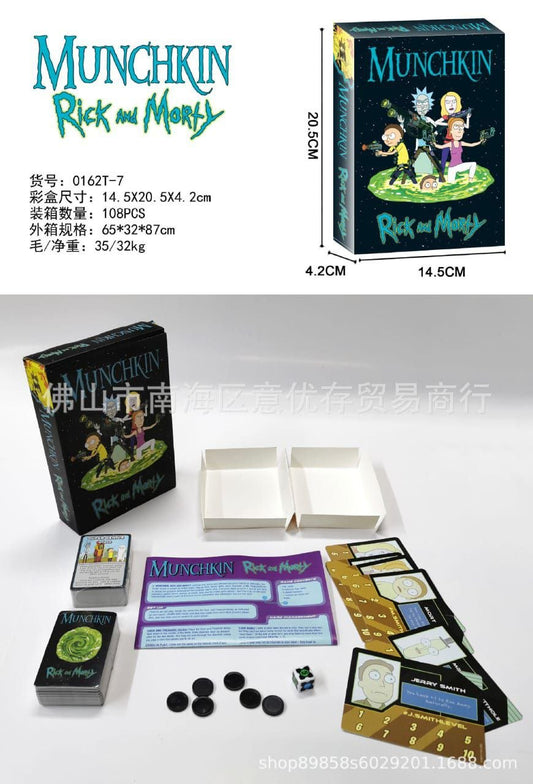 Munchkin Rick and Morty Card Game