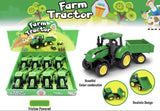 Farm Tractor with Trailer Toy - 168-10
