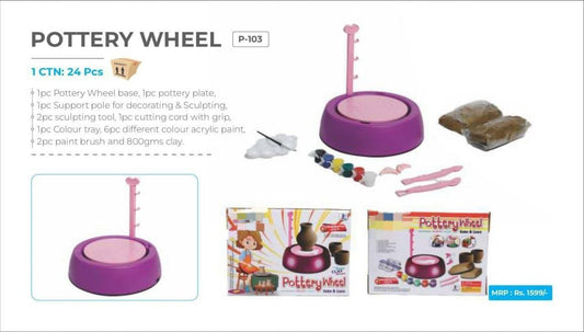 Pottery Wheel Craft Kit for Kids