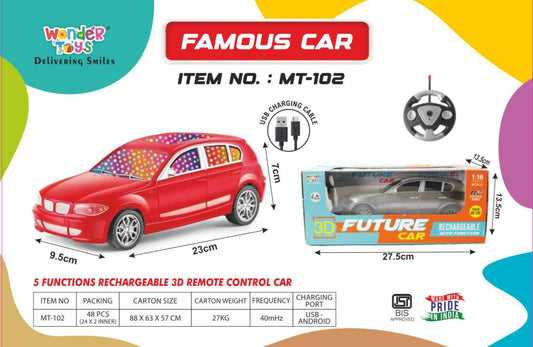 RC Famous Car with 3D Lights