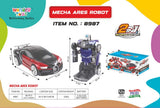 2-in-1 Mecha Ares Transforming Robot Car