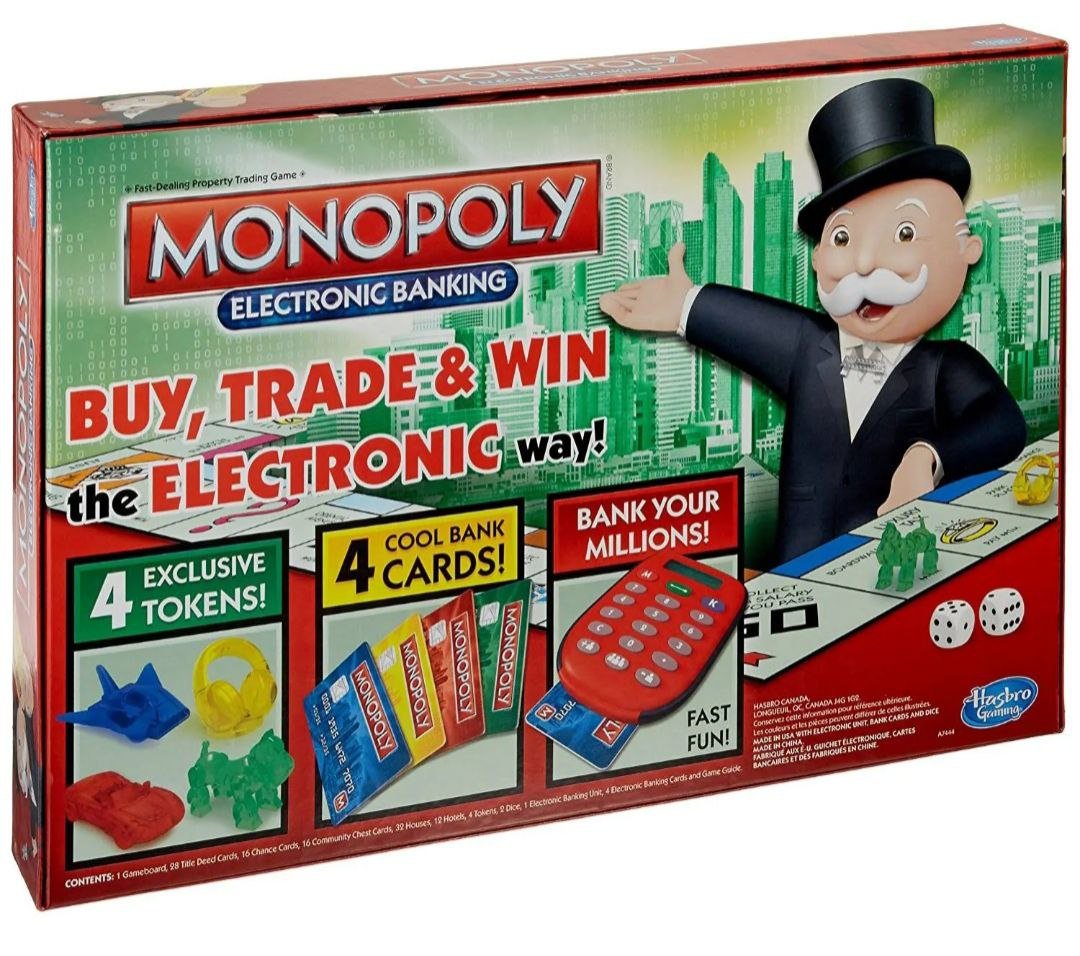 Monopoly Electronic Banking Board Game