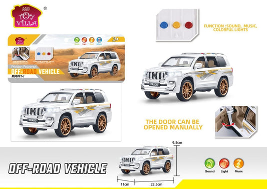 Off-Road Land Cruiser SUV with Light & Music