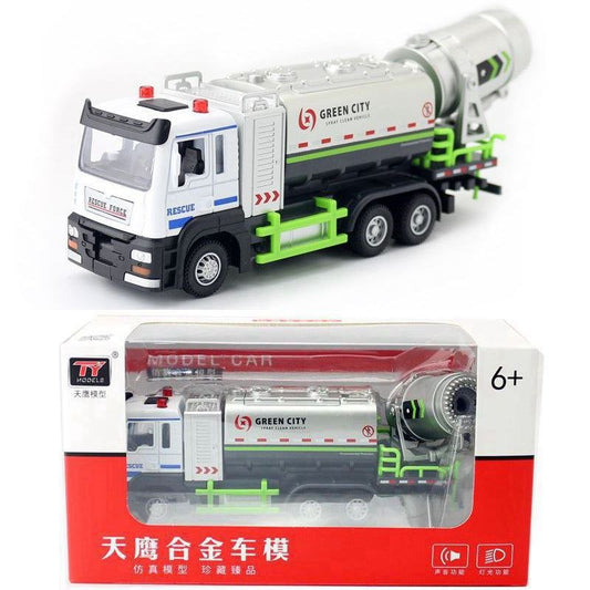 Die-Cast City Sanitation Mist Spray Truck