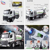 Die-Cast Mist Spray Water Tanker Truck with Light & Sound