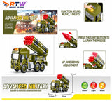 Advanced Military Missile Launcher Truck with Light & Sound