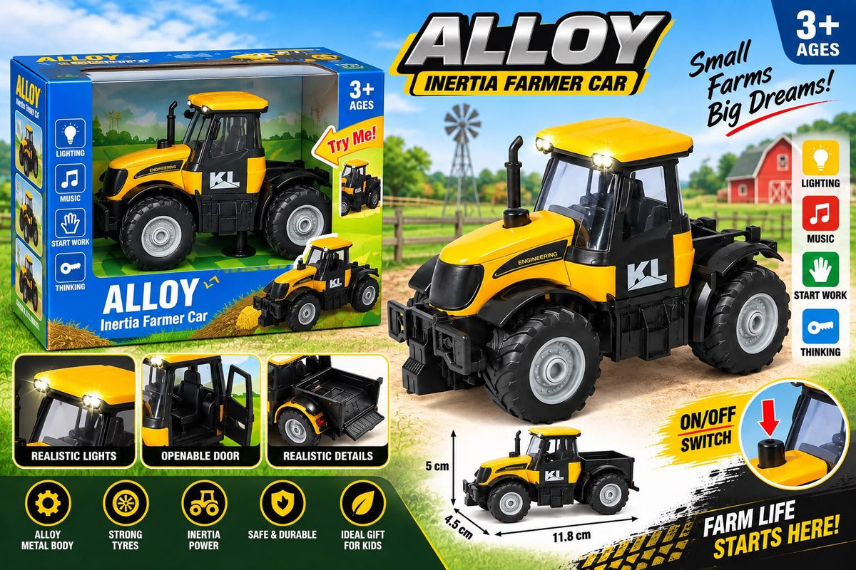 Alloy Inertia Farmer Tractor with Light & Sound