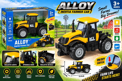 Alloy Inertia Farmer Tractor with Light & Sound