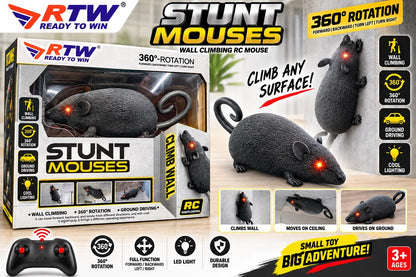 RC Stunt Mouse Wall Climbing Toy