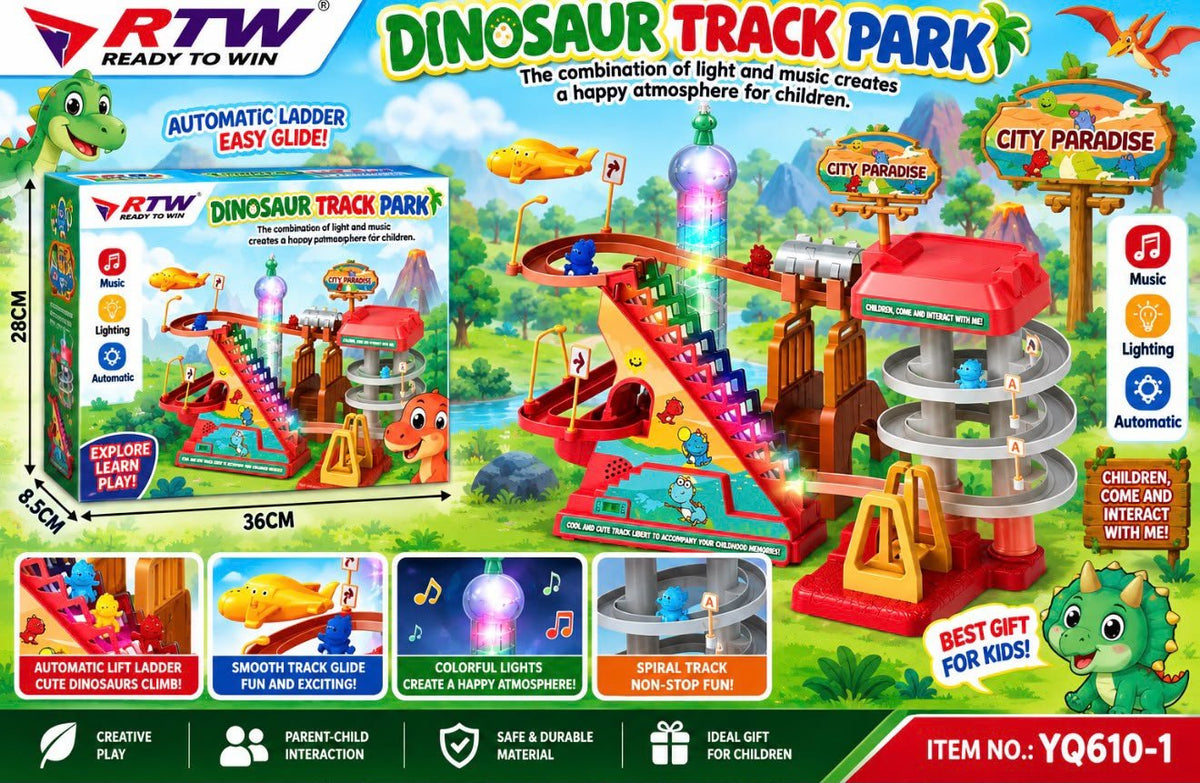 Dinosaur Track Park with Lights & Music
