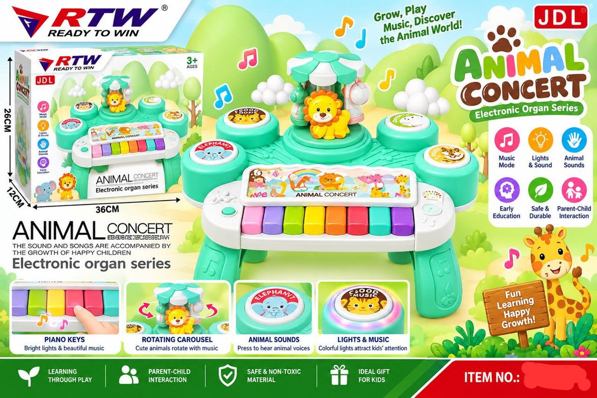 Animal Concert Electronic Organ Piano