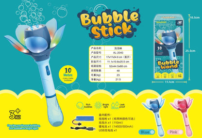 Bubble Stick Wand with Lights
