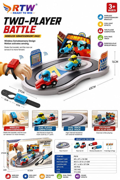 Two-Player Battle Motion Sensing Race Track