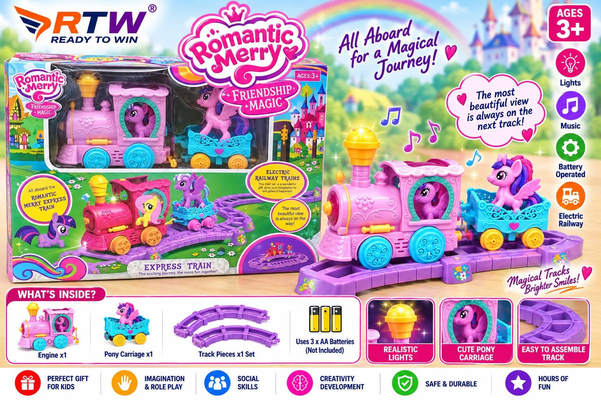 Romantic Merry Express Train Set