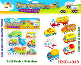 Fun-Autos Pull Back Friction Car Set