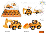 Press & Go Construction Truck Toy