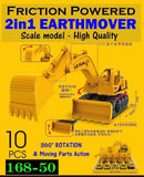 2-in-1 Earthmover Excavator Toy