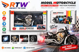 Smoke Spray Model Motorcycle with Light & Music