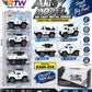 Die-Cast Alloy City Vehicle (School Bus / Ambulance / Police)