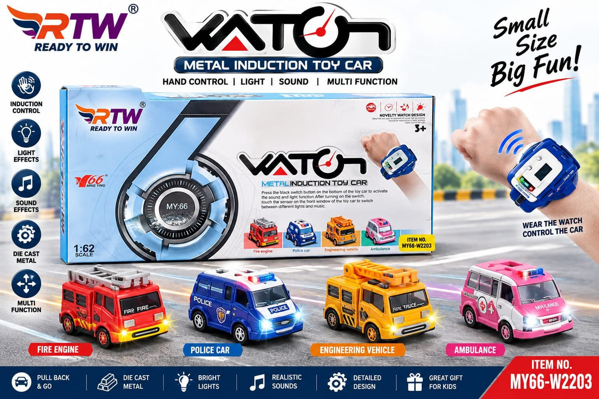 Metal Induction Watch Control Toy Car