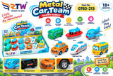 Metal Car Team Cartoon Vehicle