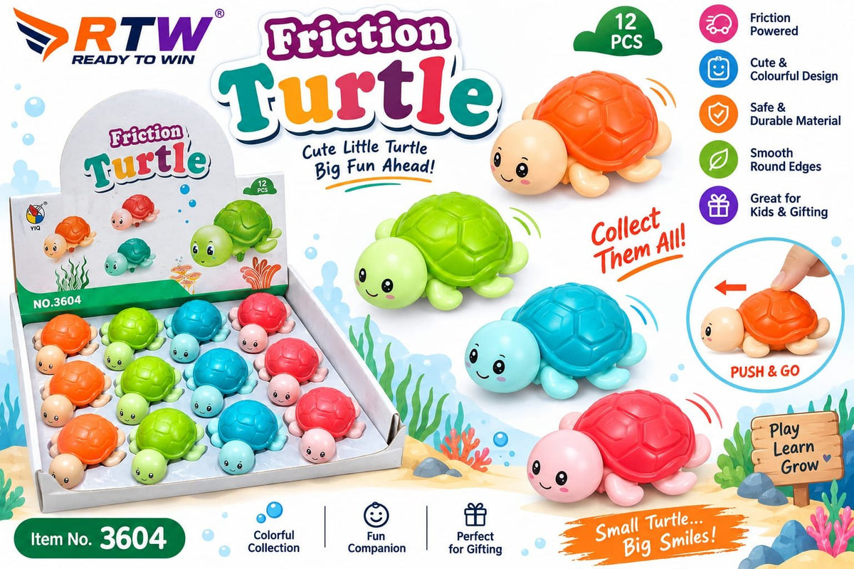 Friction Turtle Toy