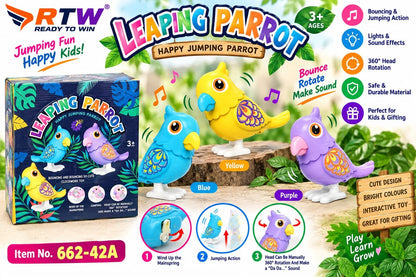 Leaping Parrot Jumping Toy