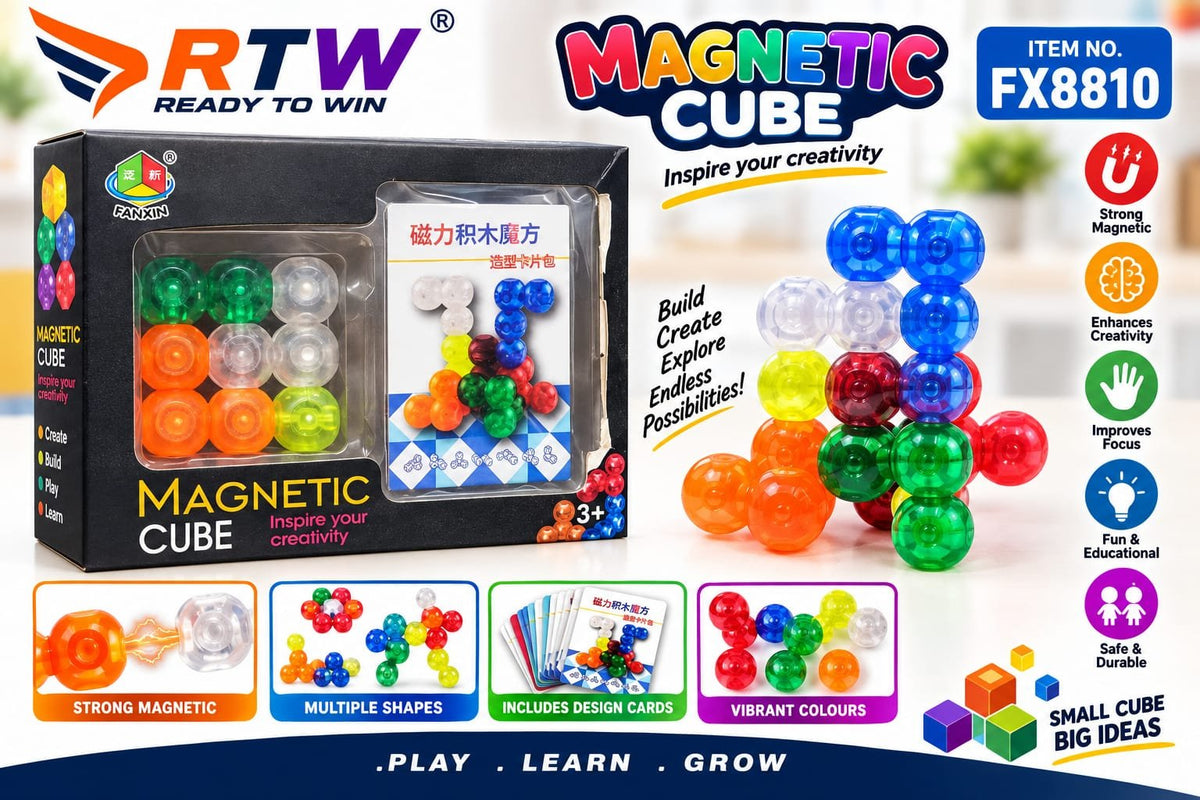 Magnetic Cube Building Toy