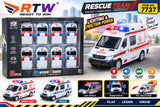Rescue Team Ambulance with Light & Sound
