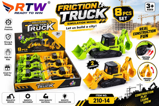Friction Construction Truck Toy