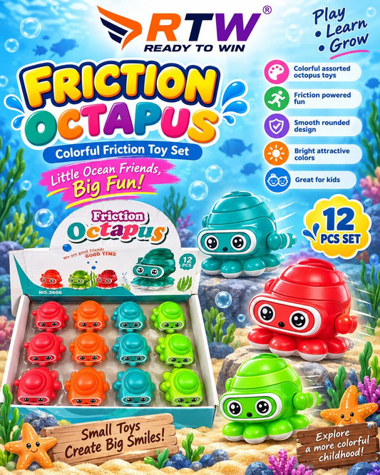 Friction Octopus Toy