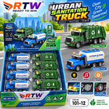Urban Sanitation Truck Toy with Light & Music