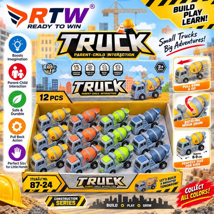 Mini Concrete Mixer Truck Toy